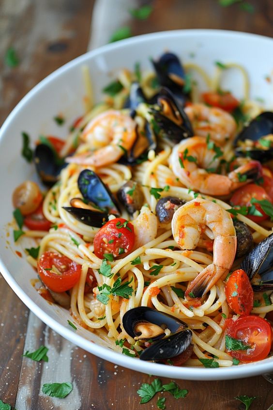 Seafood Spaghetti